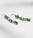 Ileana Makri Sofia 18kt gold drop earrings with apatites and diamonds