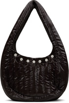 Omar Afridi Brown Quilted Lidia Tote