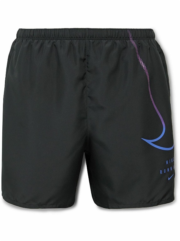 Photo: Nike Running - Run Division Challenger Straight-Leg Dri-FIT Shorts - Black