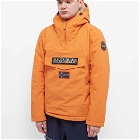 Napapijri Men's Rainforest Jacket in Orange Butternut