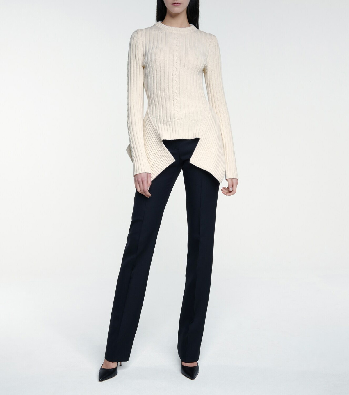 Alexander McQueen Wool and cashmere sweater