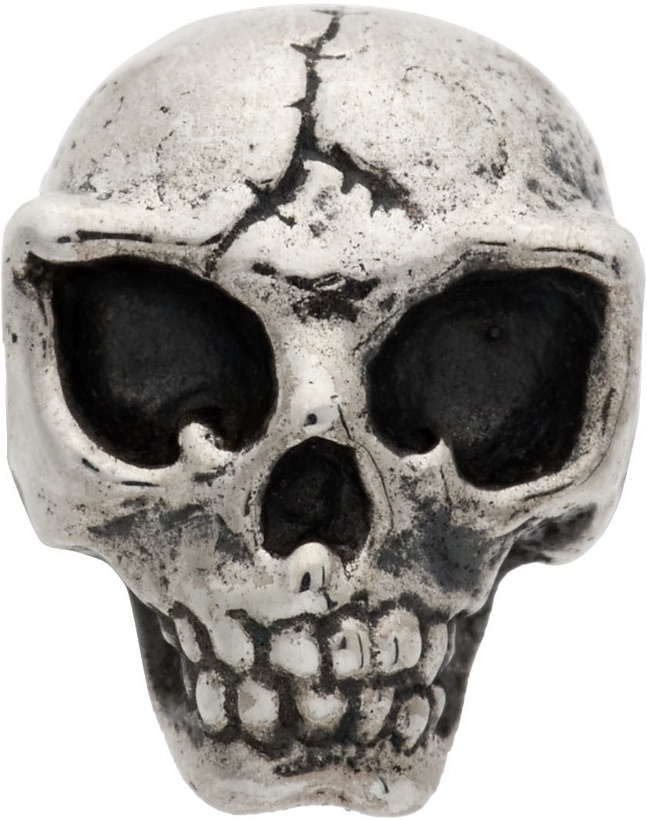 Photo: Yohji Yamamoto Silver Alien Skull Earring