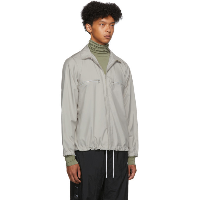 Ambush Grey Zip-Up Shirt Ambush