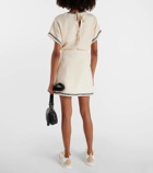 Moncler Cotton-blend miniskirt
