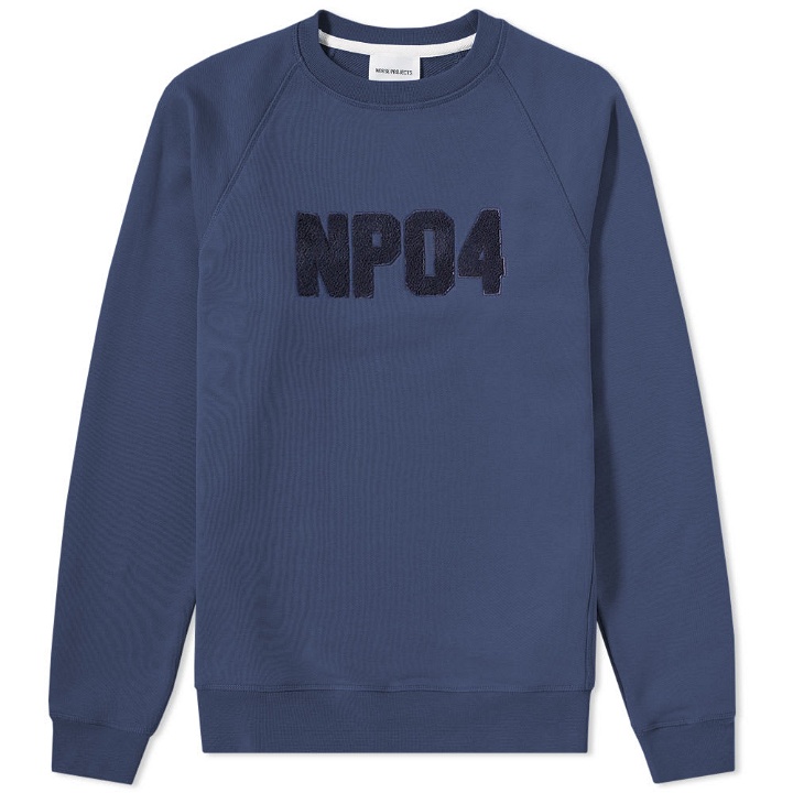 Photo: Norse Projects Ketal Classic Towelling Logo Sweat