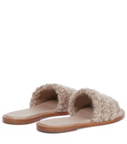 Gabriela Hearst - Ballast cashmere bouclé sandals