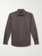Thom Sweeney - Linen Shirt - Brown