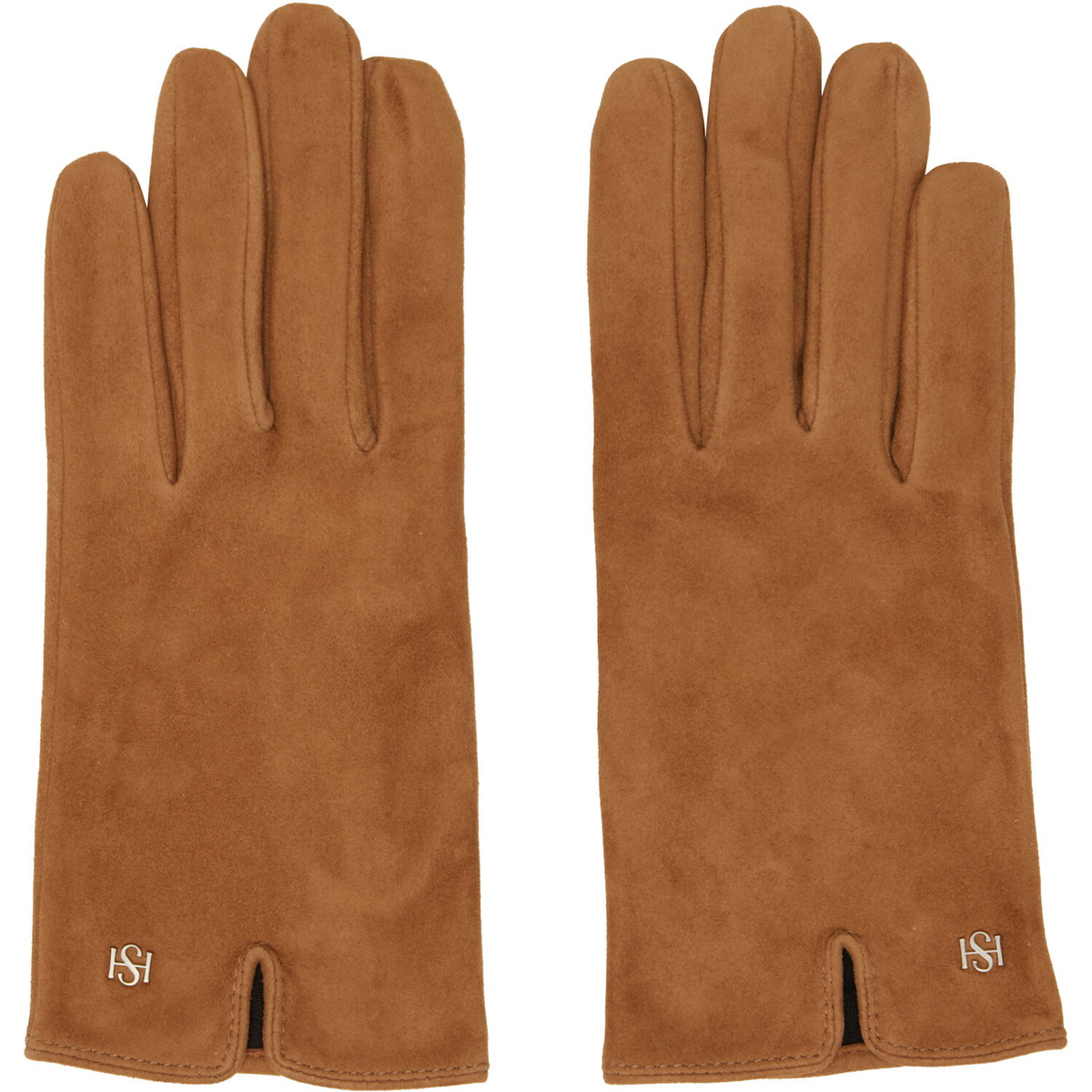 Handsome Stockholm Tan Essentials Suede Gloves