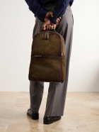 Officine Creative - Quentin/023 Suede Backpack - Brown