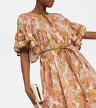 Zimmermann - Floral cotton midi dress