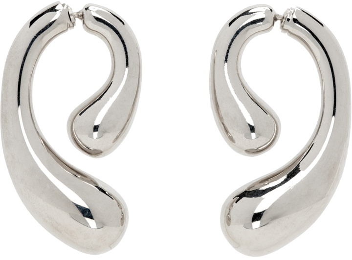 Photo: Panconesi Silver 'P' Earrings