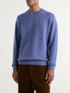 Boglioli - Virgin Wool and Cashmere-Blend Sweater - Blue