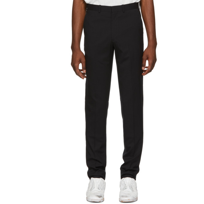 N.Hoolywood Black Classic Trousers N.Hoolywood