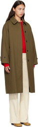 A.P.C. Khaki Water-Repellent Wool Jacket