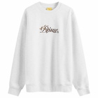 Dime Men's Cursive Snake Crew Sweatshirt in Ash