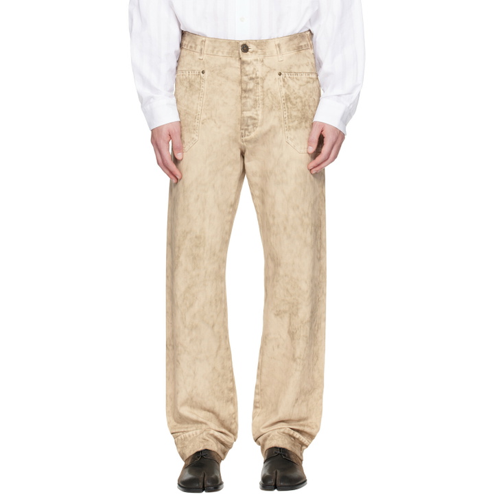 Photo: Vivienne Westwood Beige Carpenter Jeans