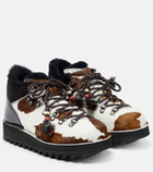 Alanui - Capri leather platform sneakers