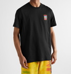 adidas Originals - Adiplore Logo-Print Cotton-Jersey T-Shirt - Black