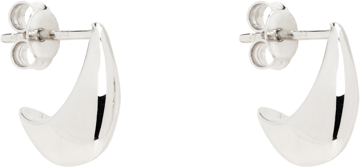 LEMAIRE Silver Micro Drop Earrings