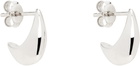 LEMAIRE Silver Micro Drop Earrings