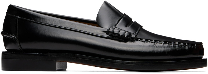 Photo: Sebago Black Classic Dan Loafers