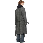Balenciaga Gray Raglan Coat