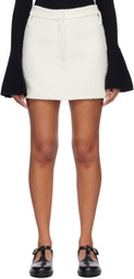 CAMILLA AND MARC Off-White Flint Miniskirt