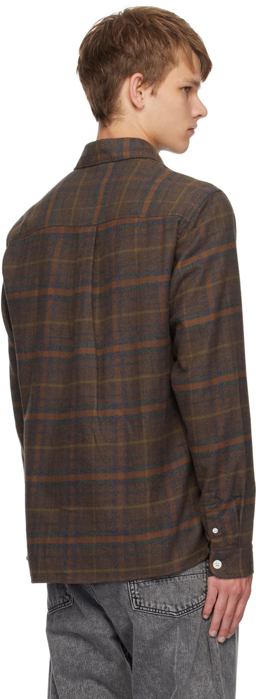 ANOTHER ASPECT Brown 'Another Shirt 4.0' Shirt