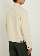Oliver Spencer Buffalo Denim Jacket Ecru