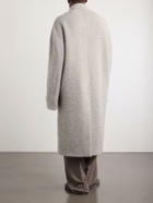 Rick Owens - Brad Alpaca-Blend Bouclé Coat - Gray