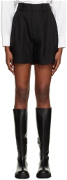 SIR. Black Clemence Tailored Shorts