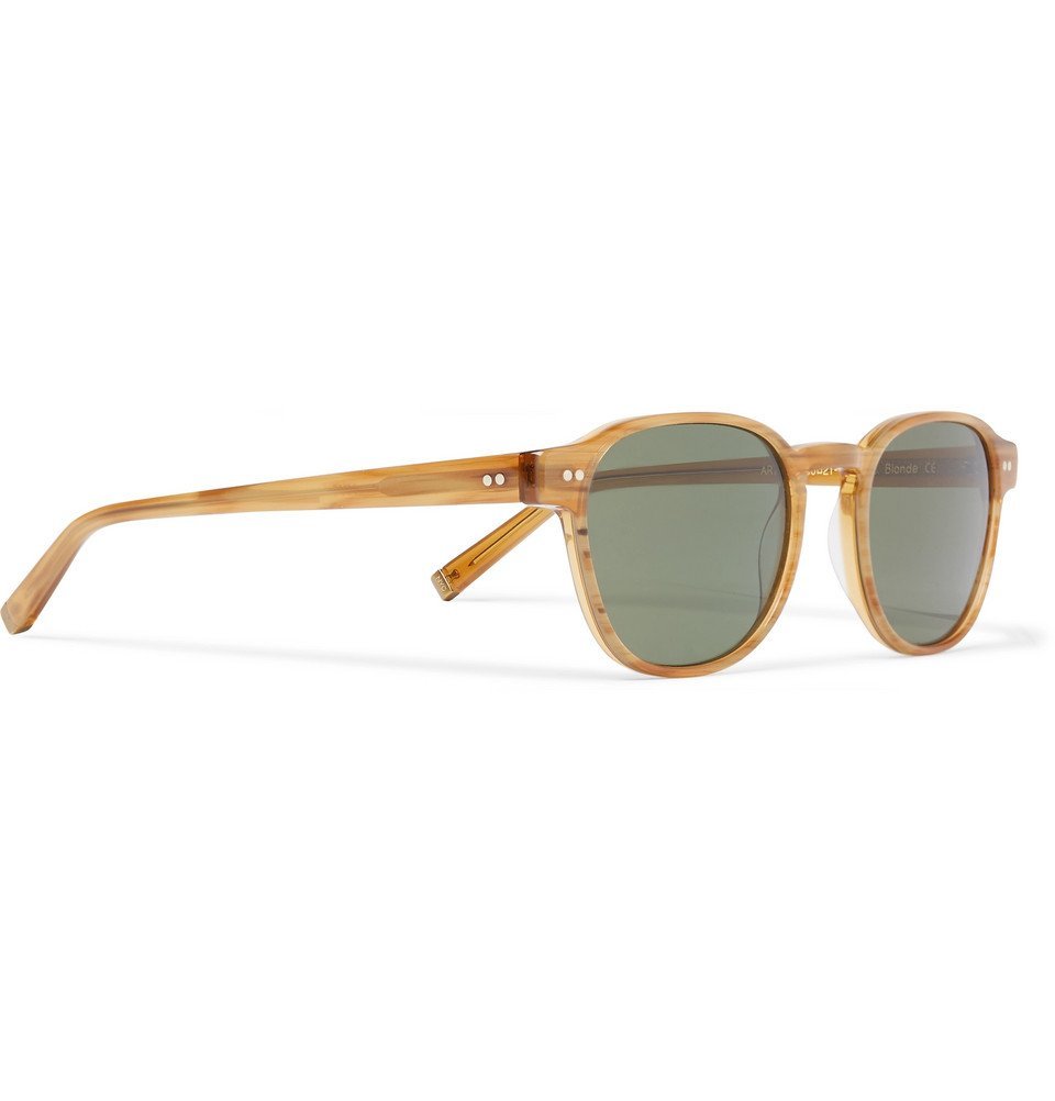 Moscot - Arthur Round-Frame Acetate Sunglasses - Men - Yellow