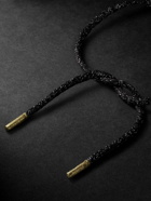 Carolina Bucci - Forte Gold and Lurex Cord Bracelet