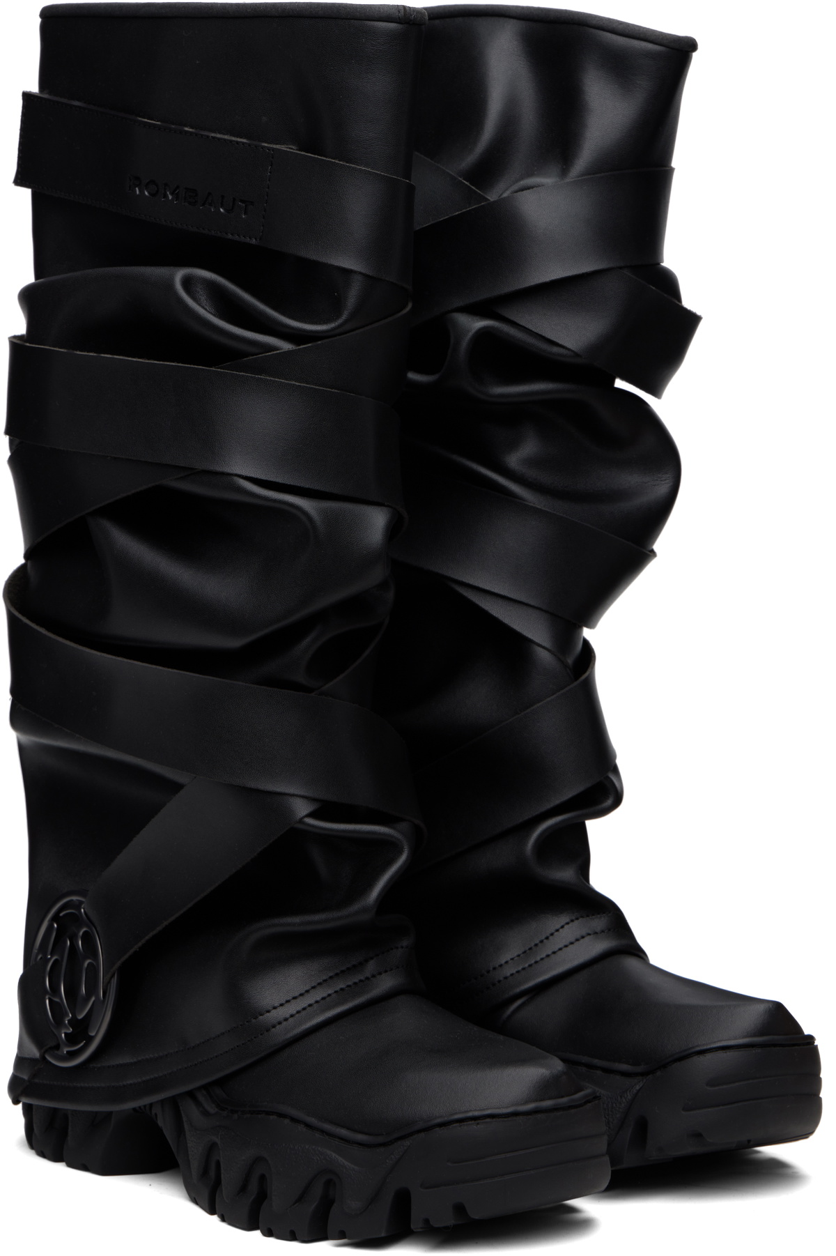 Rombaut Black Monk Boots