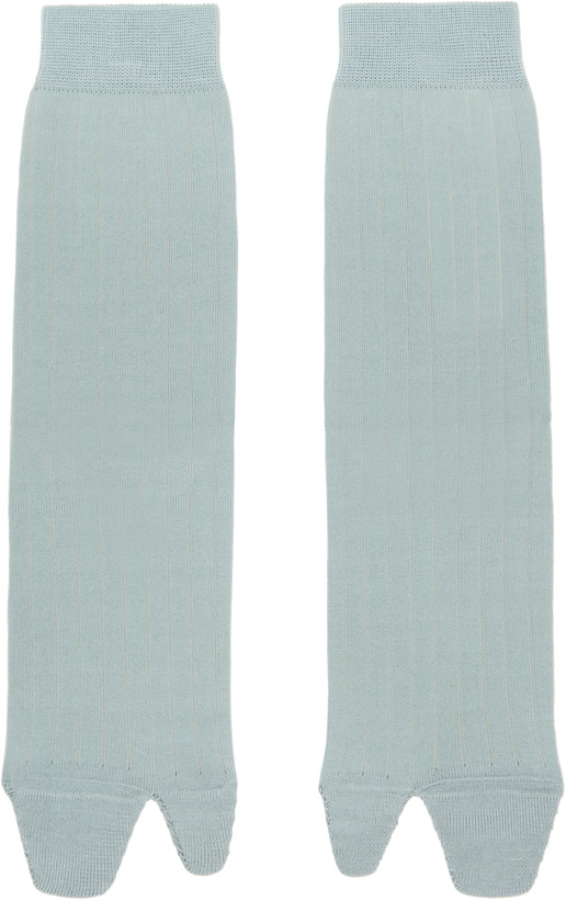 Photo: Maison Margiela Green Tabi Socks