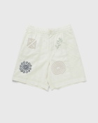 Wax London KURT SHORT DOODLE EMBROIDERY White Mens Casual Short