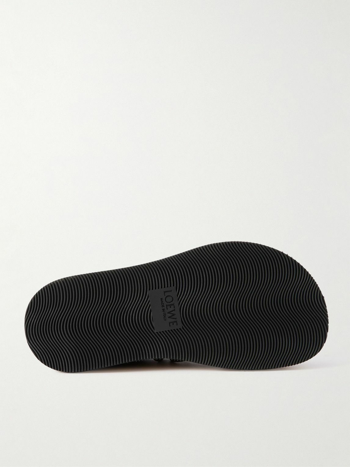 LOEWE - Rivet Studded Suede Shoes - Brown