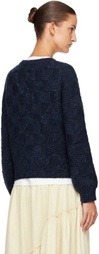 YMC Navy Atomic Cardigan
