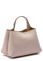 Tods Florida Mini Leather Tote bag - Light Pink - One Size