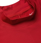 Nike Golf - TW Vapor Dri-FIT Mock Neck Golf Shirt - Red