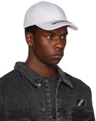 We11done Gray Logo Cap