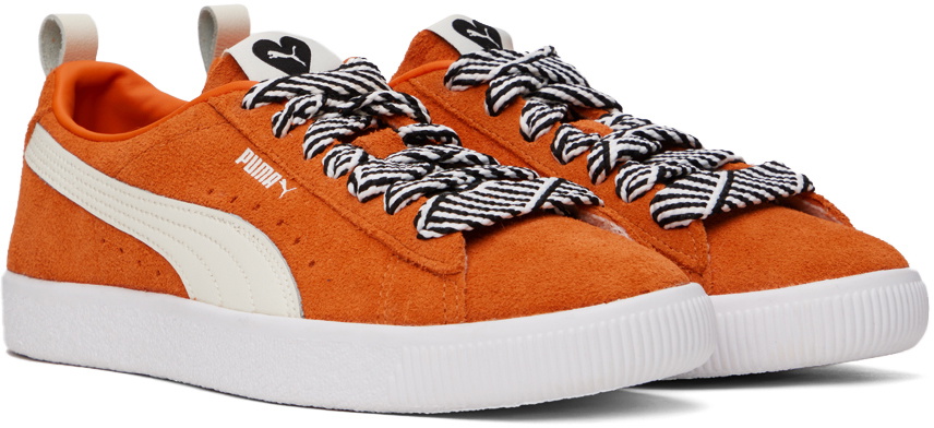 AMI Alexandre Mattiussi Orange Puma Edition VTG Sneakers