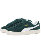 Puma Suede XL Hairy Sneakers in Ponderosa Pine/Frosted Ivory