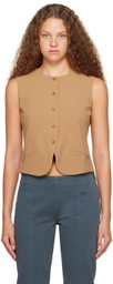 Beaufille Tan Rubens Vest