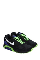 Nike Air 180 Qs Sneakers In Black Suede And Fabric