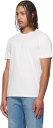 Maison Margiela Three-Pack White Shades Cotton Jersey T-shirts