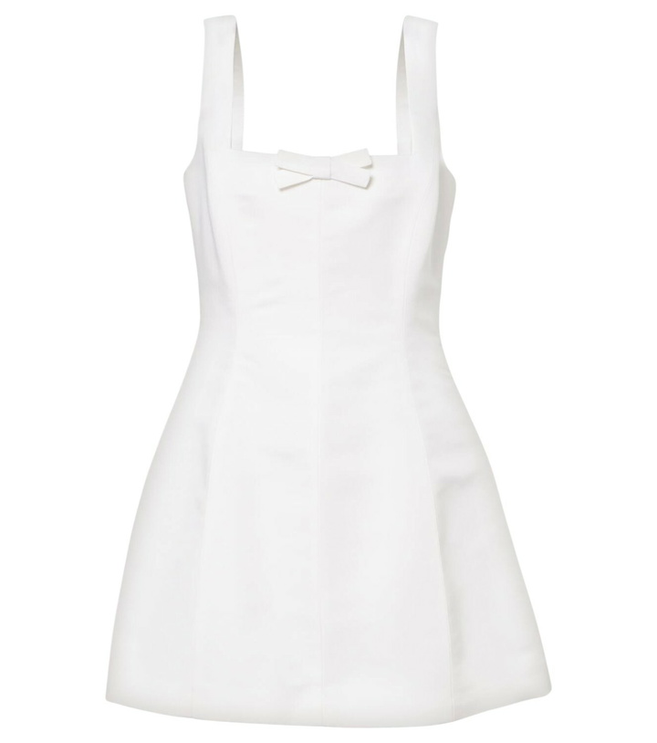 Photo: Markarian Corinne silk faille minidress