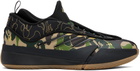 BAPE Black & Beige adidas Originals Edition Dame 9 Low Sneakers