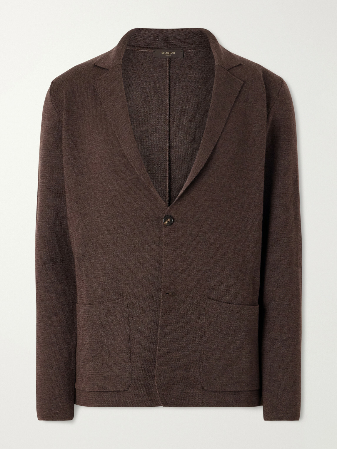 Slowear - Merino Wool Blazer - Brown