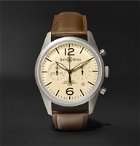 Bell & Ross - BR 126 Automatic Chronograph 41mm Steel and Leather Watch, Ref. No. BRV126-BEI-ST/SCA - Neutrals